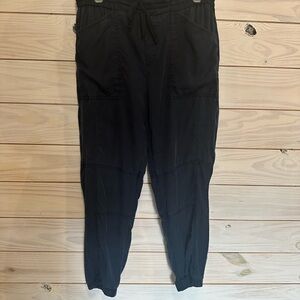 Banana Republic Navy Lyocell Joggers